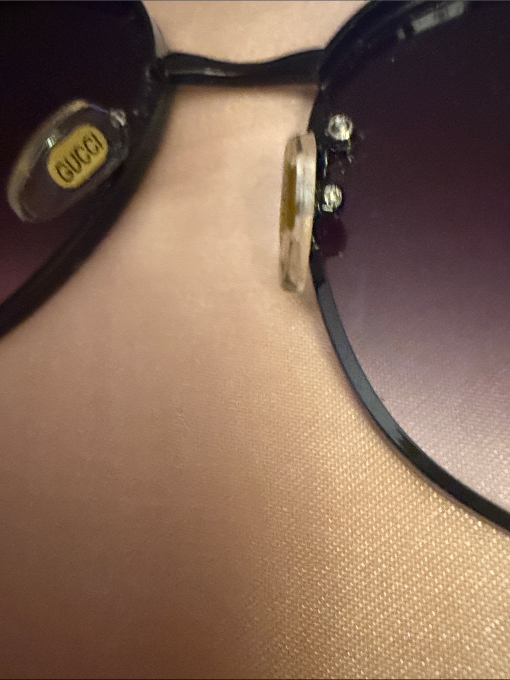 Gucci Black Frame with Dark Gradient Lenses Sunglasses - Picture 12 of 13